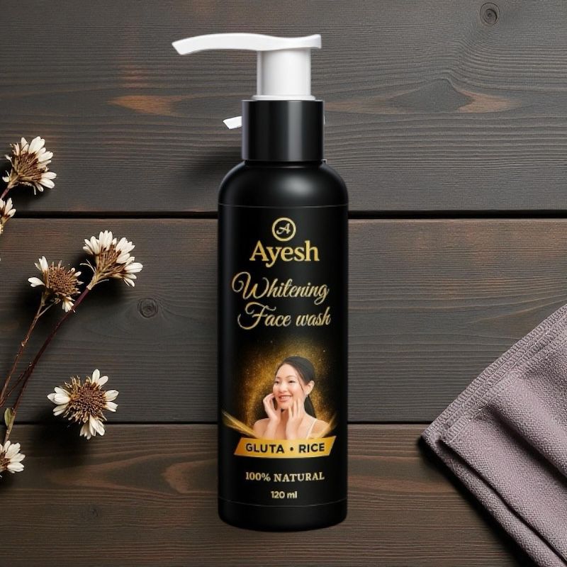 Ayesh Glow Face Wash Gluta+Rice